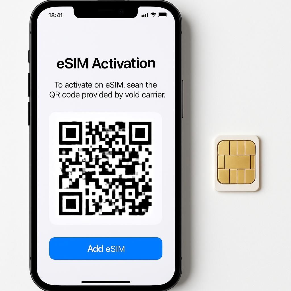 Технология eSIM. Физическая SIM против встроенной, активация по QR и плюсы для современных телефонов